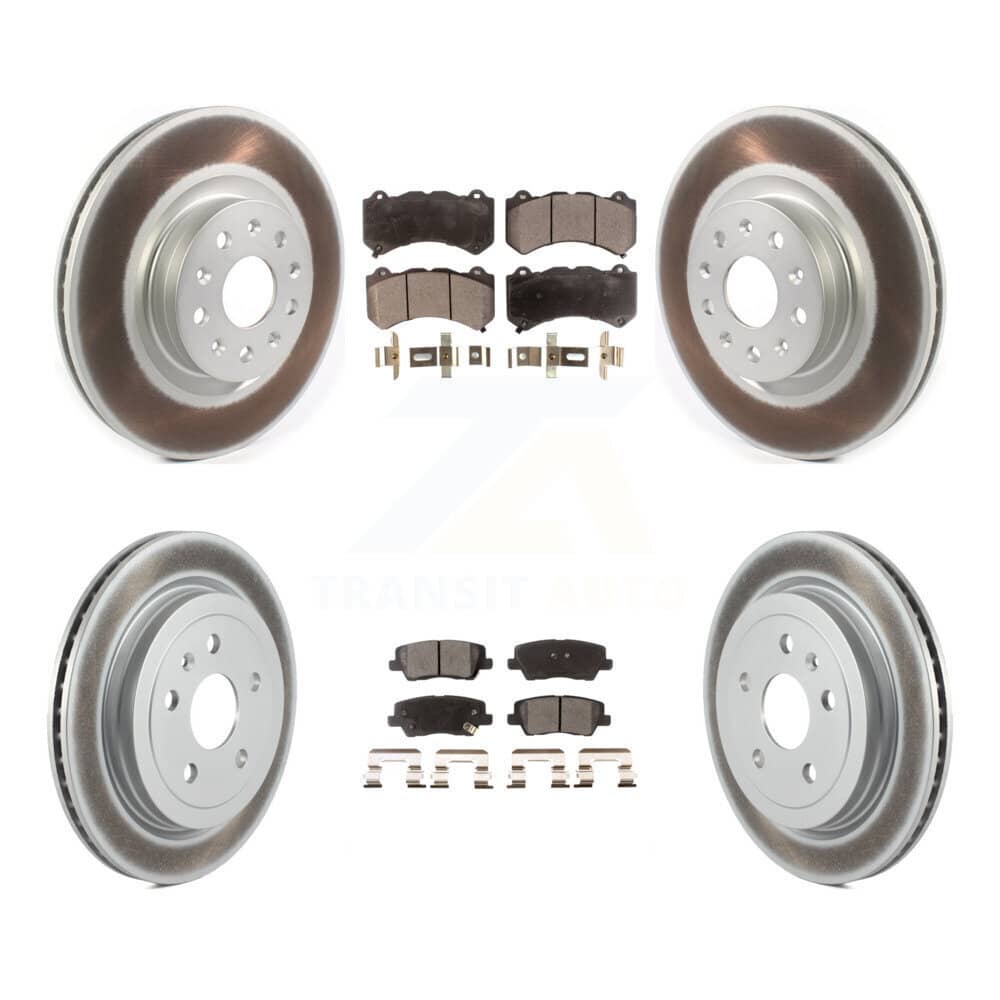 Transit Auto - KGT-102422 - Front and Rear Disc Brake Kits