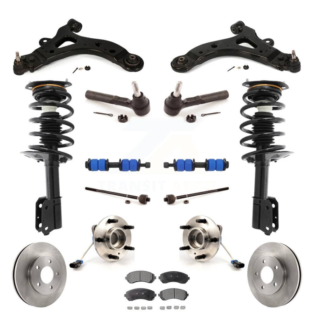 Transit Auto - KM-100003 - Front Suspension Strut and Coil Spring Assembly Kits