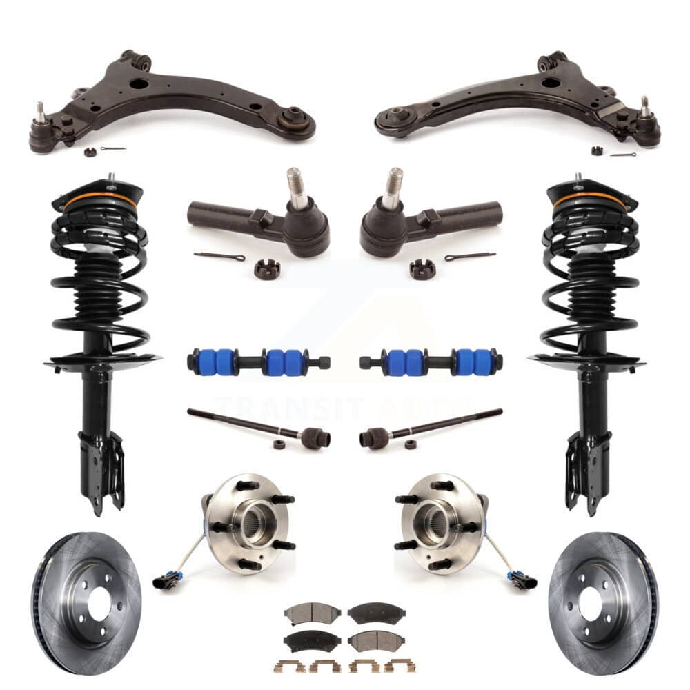 Transit Auto - KM-100014 - Front Suspension Strut and Coil Spring Assembly Kits