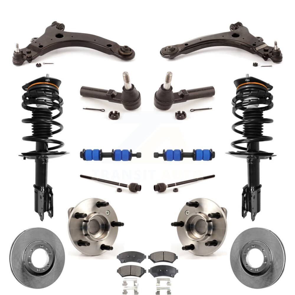 Transit Auto - KM-100016 - Front Suspension Strut and Coil Spring Assembly Kits