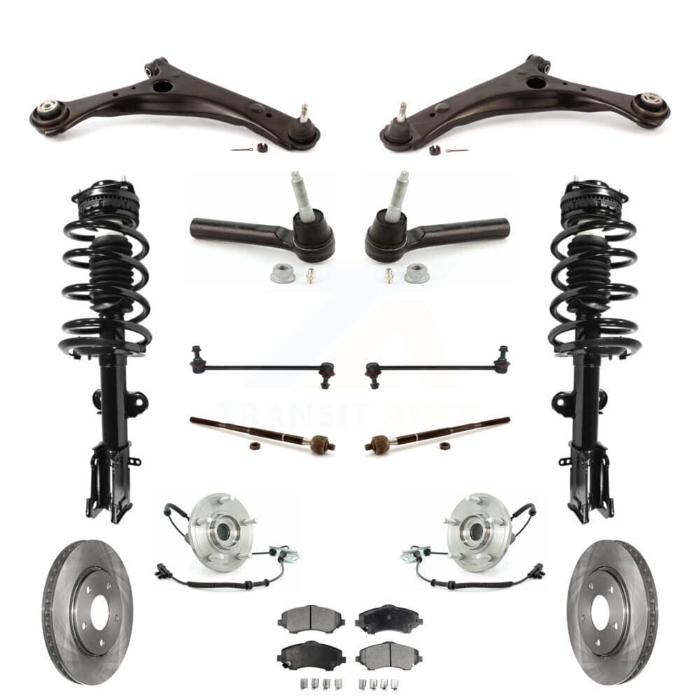 Transit Auto - KM-100073 - Front Suspension Strut and Coil Spring Assembly Kits