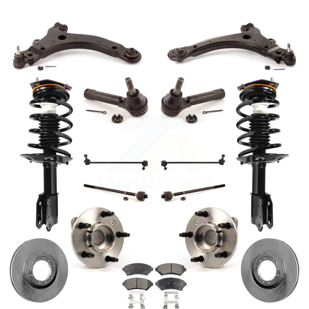 Transit Auto - KM-100089 - Front Suspension Strut and Coil Spring Assembly Kits
