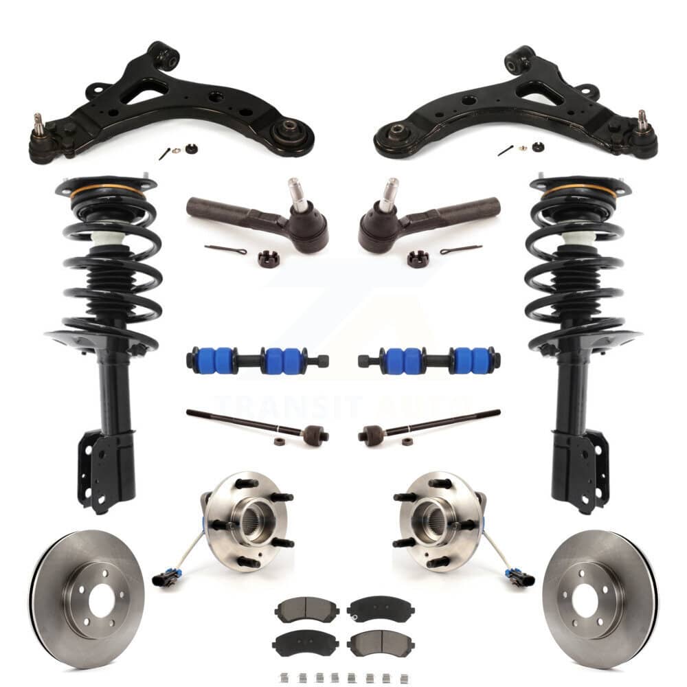 Transit Auto - KM-100186 - Front Suspension Strut and Coil Spring Assembly Kits