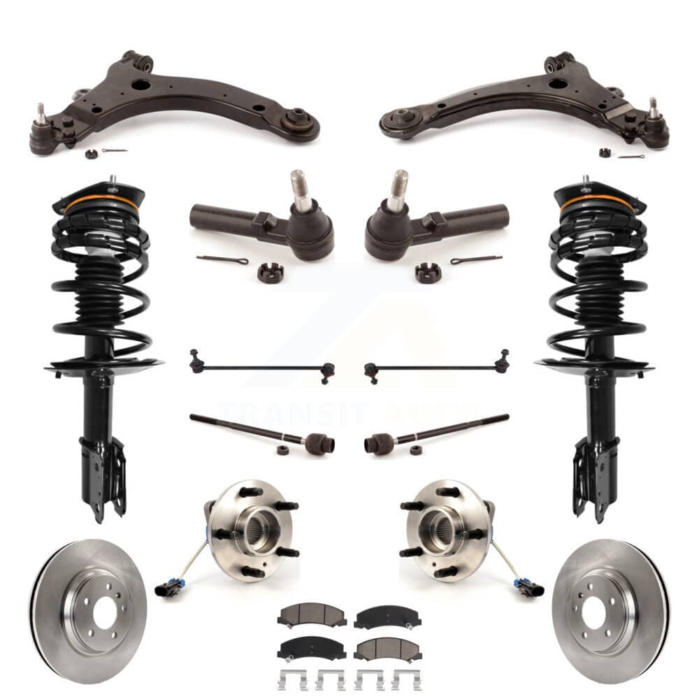 Transit Auto - KM-100204 - Front Suspension Strut and Coil Spring Assembly Kits