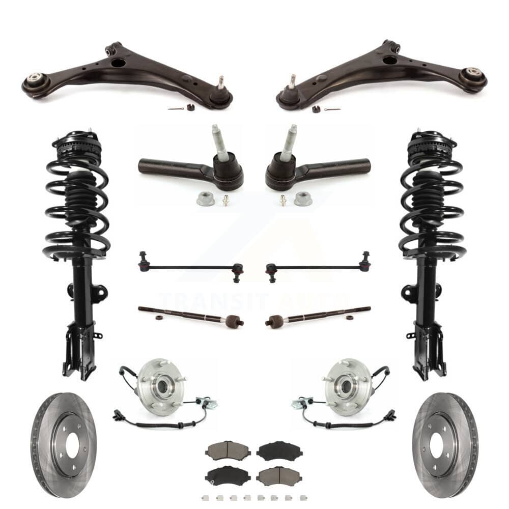 Transit Auto - KM-100210 - Front Suspension Strut and Coil Spring Assembly Kits