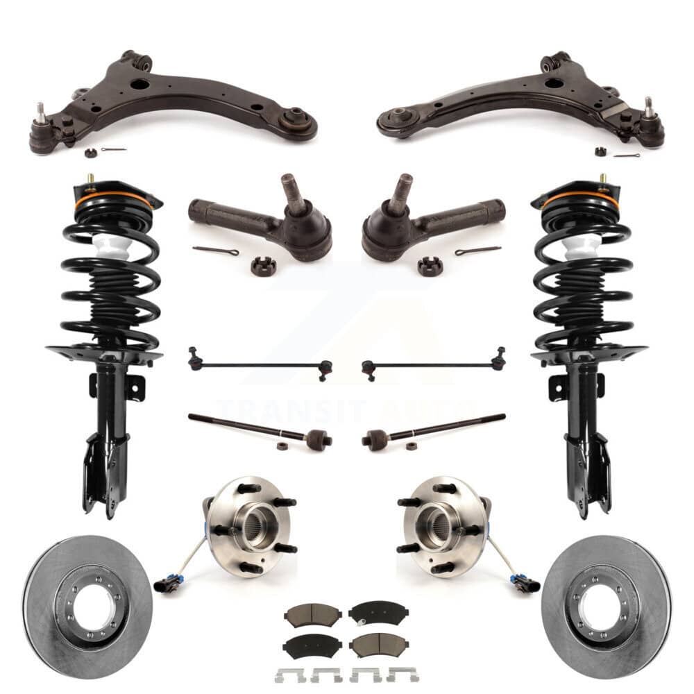 Transit Auto - KM-100227 - Front Suspension Strut and Coil Spring Assembly Kits