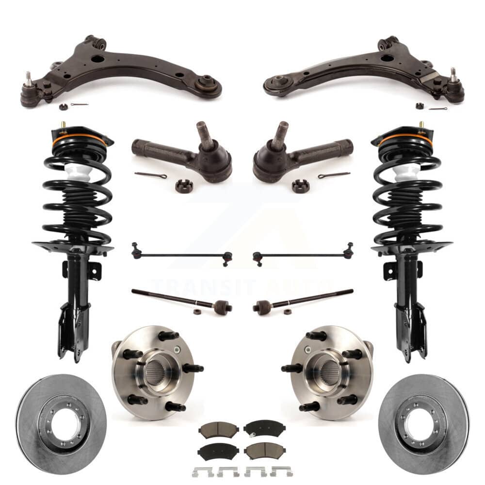 Transit Auto - KM-100229 - Front Suspension Strut and Coil Spring Assembly Kits