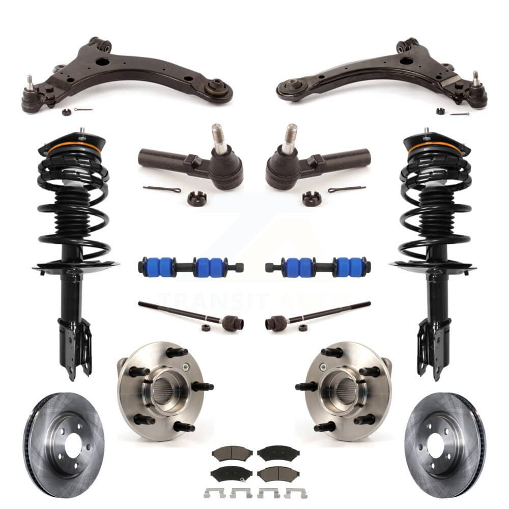 Transit Auto - KM-100231 - Front Suspension Strut and Coil Spring Assembly Kits