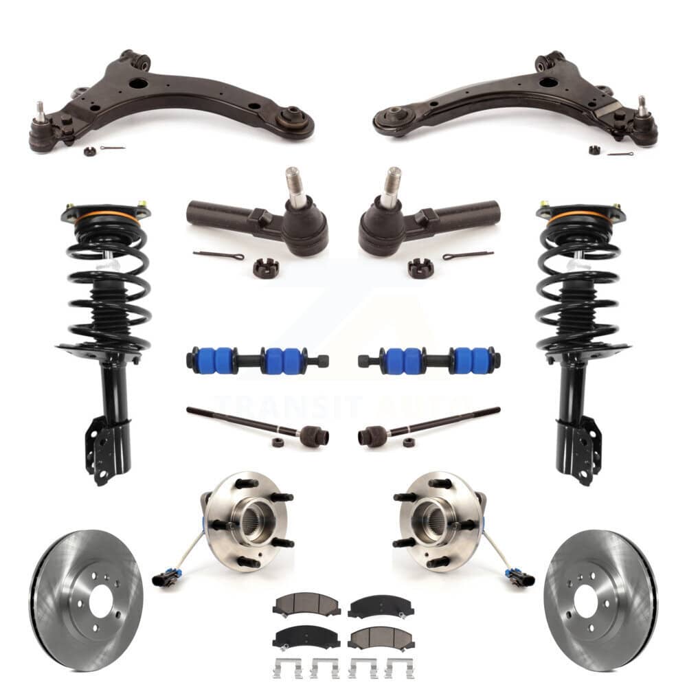 Transit Auto - KM-100290 - Front Suspension Strut and Coil Spring Assembly Kits