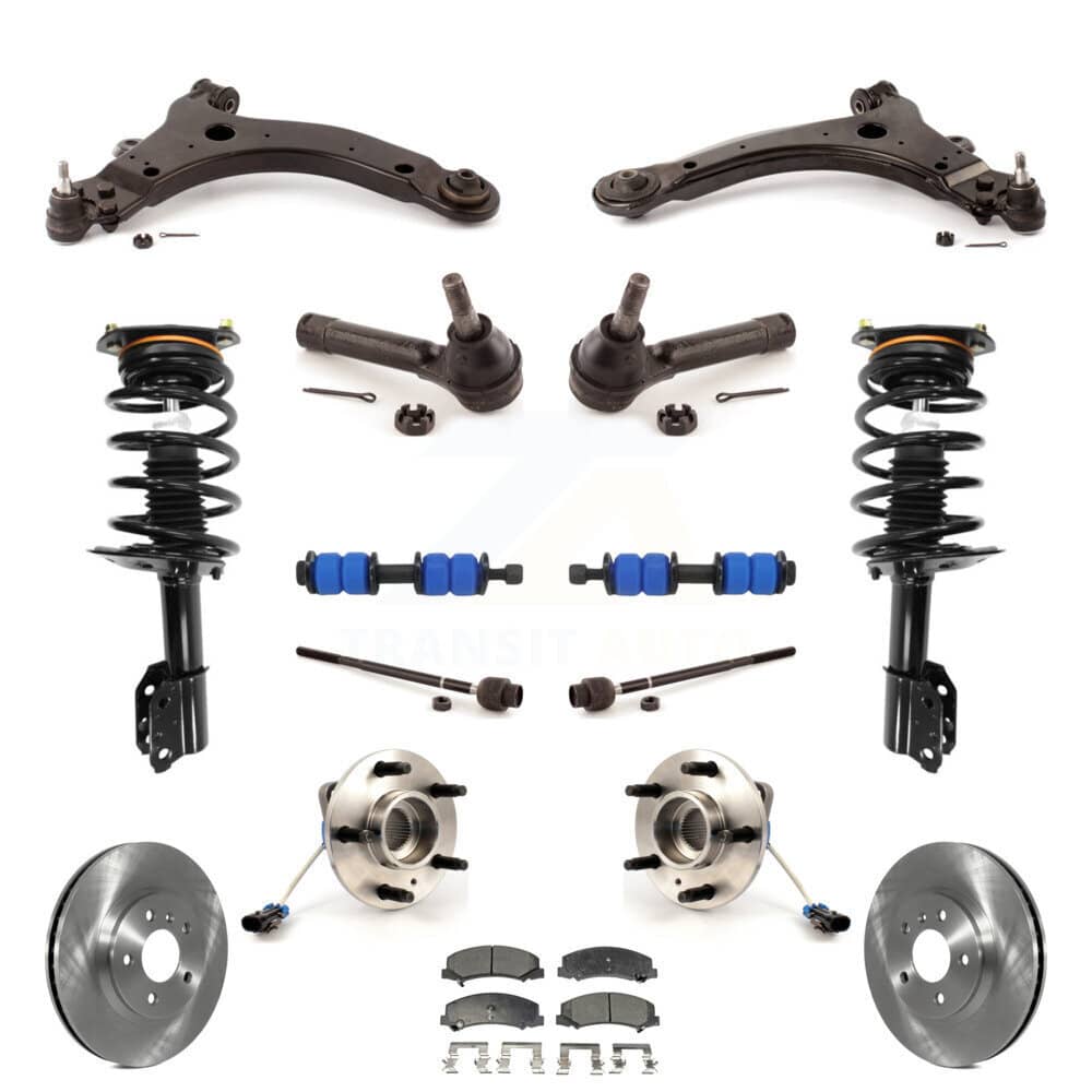 Transit Auto - KM-100294 - Front Suspension Strut and Coil Spring Assembly Kits