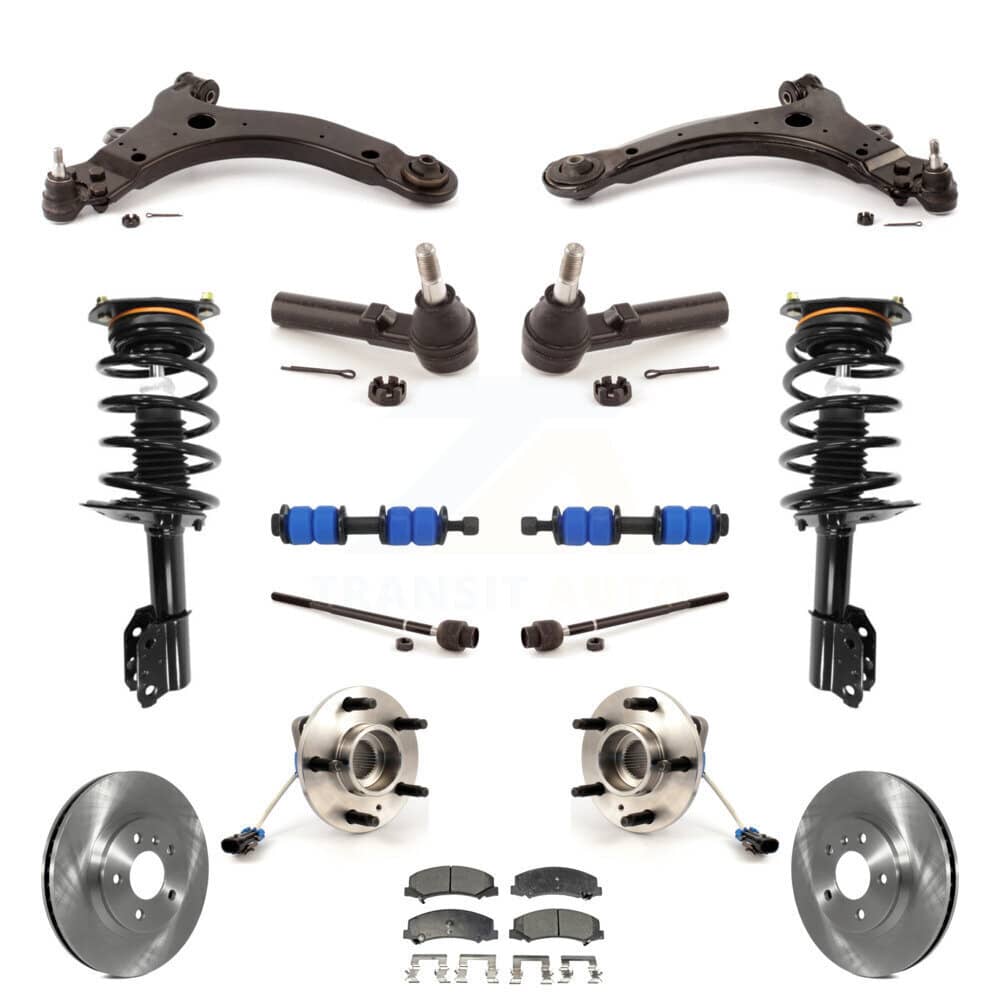 Transit Auto - KM-100296 - Front Suspension Strut and Coil Spring Assembly Kits