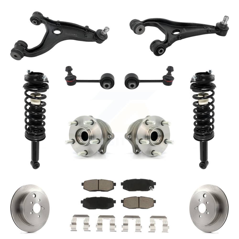 Transit Auto - KM-100358 - Rear Suspension Control Arm and Ball Joint Assembly Kits