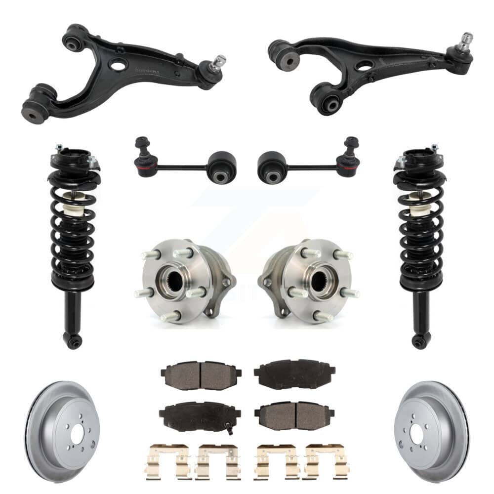 Transit Auto - KM-100370 - Rear Suspension Control Arm and Ball Joint Assembly Kits