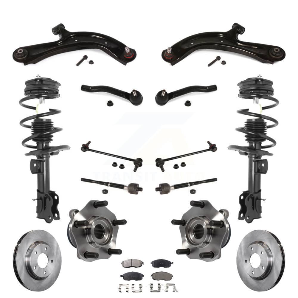 Transit Auto - KM-100381 - Front Suspension Strut and Coil Spring Assembly Kits