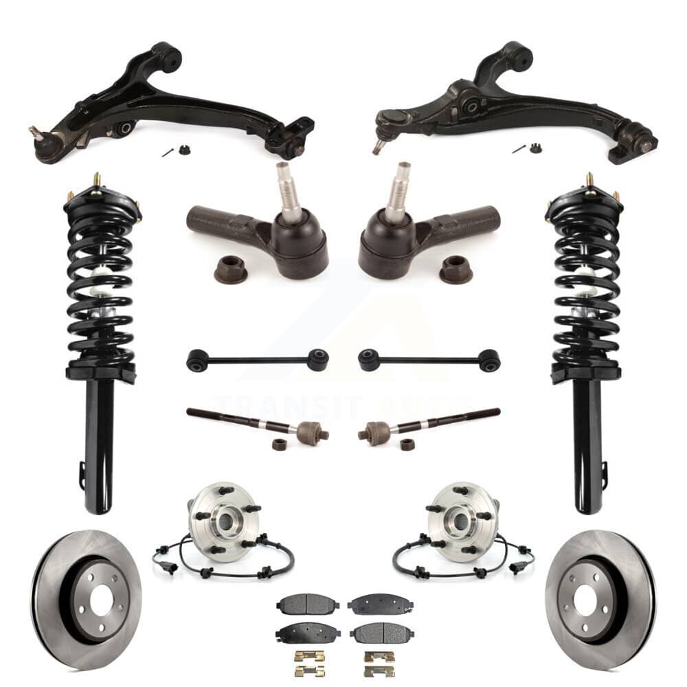 Transit Auto - KM-100393 - Front Suspension Strut and Coil Spring Assembly Kits