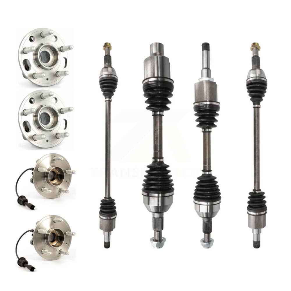 Kugel - KN7-100494 - Front and Rear CV Axle Shaft Kits