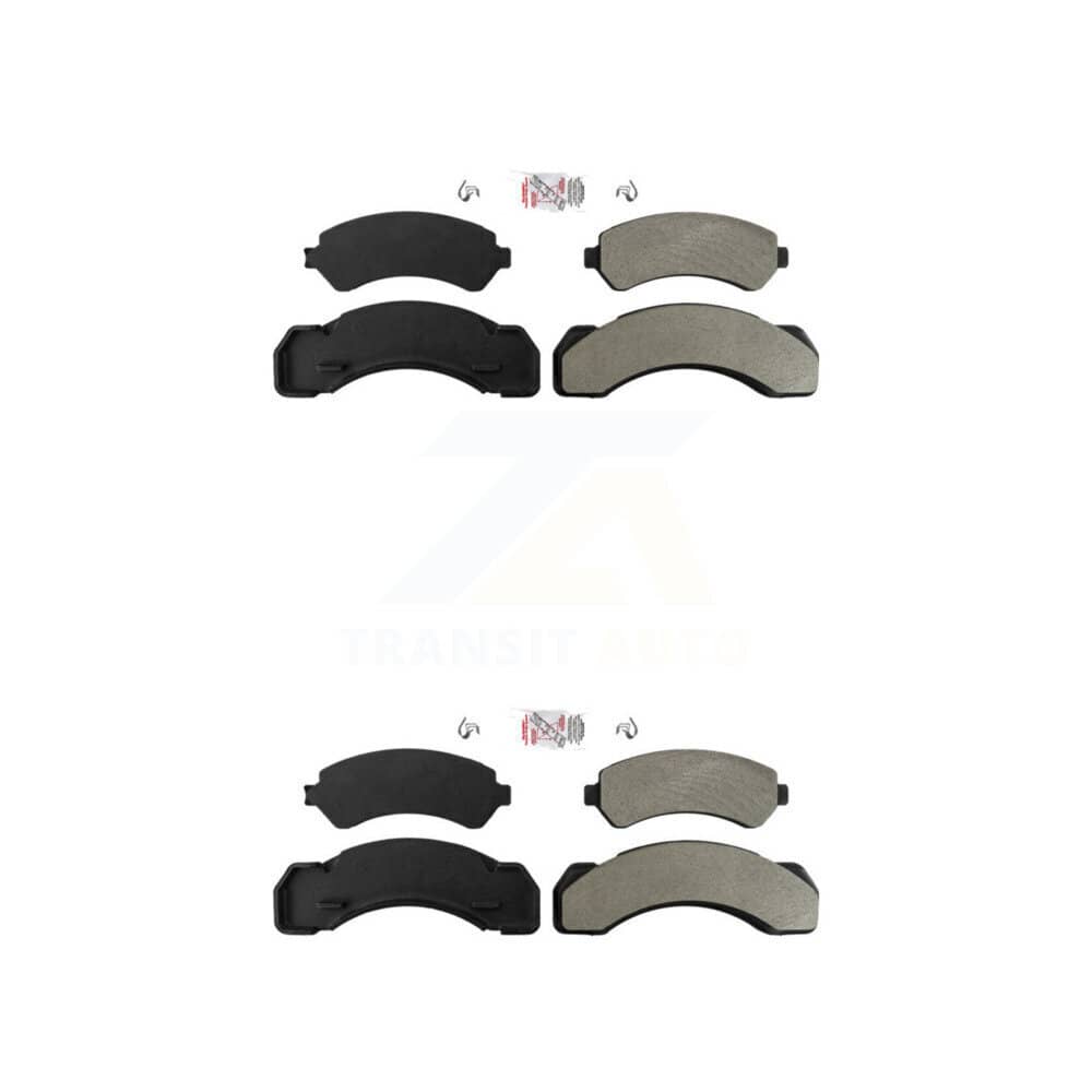 AmeriBRAKES - KNF-100135 - Front and Rear Disc Brake Pad Kits