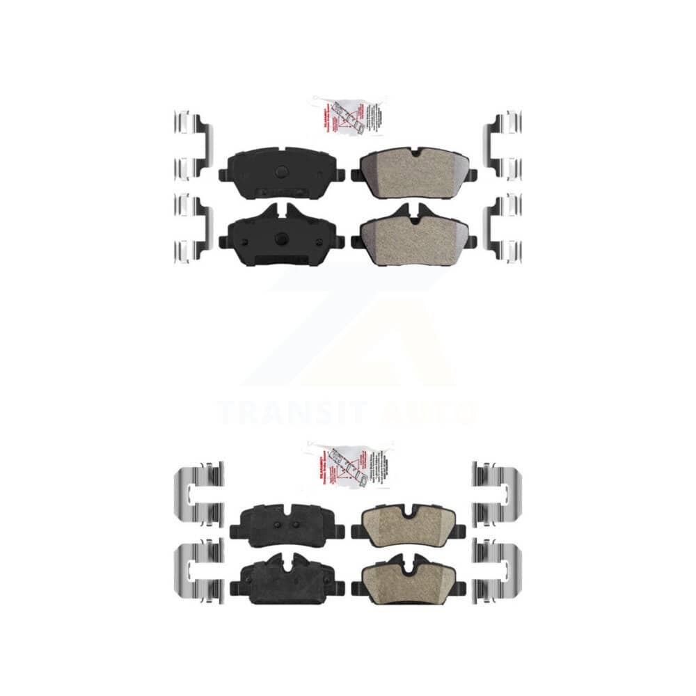 AmeriBRAKES - KNF-100688 - Front and Rear Disc Brake Pad Kits