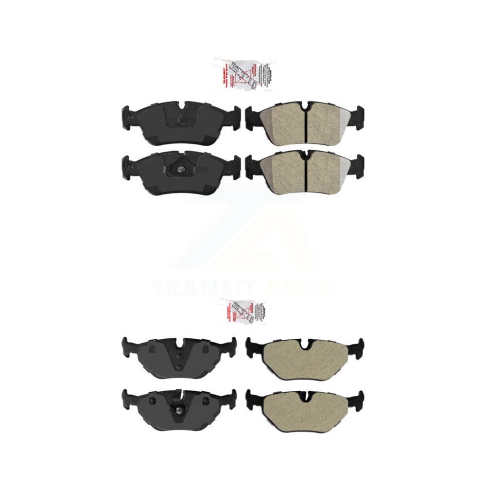AmeriBRAKES - KNF-100748 - Front and Rear Disc Brake Pad Kits