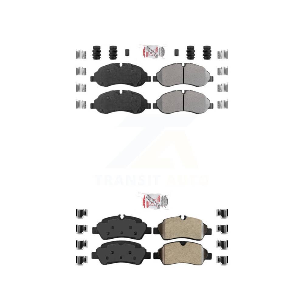 AmeriBRAKES - KNF-101137 - Front and Rear Disc Brake Pad Kits