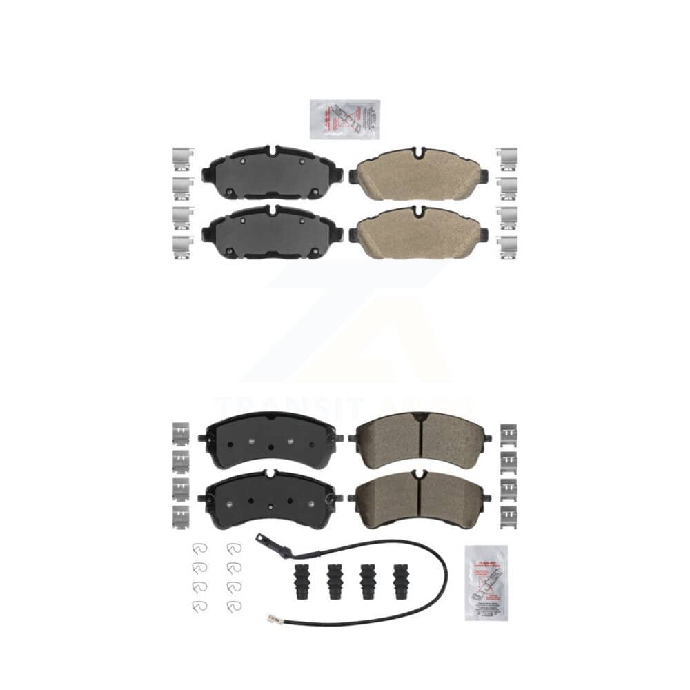 AmeriBRAKES - KNF-101139 - Front and Rear Disc Brake Pad Kits