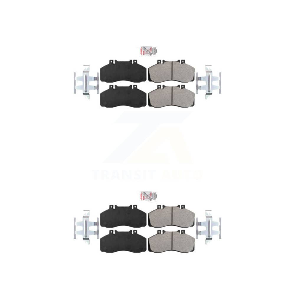 AmeriBRAKES - KNF-101149 - Front and Rear Disc Brake Pad Kits