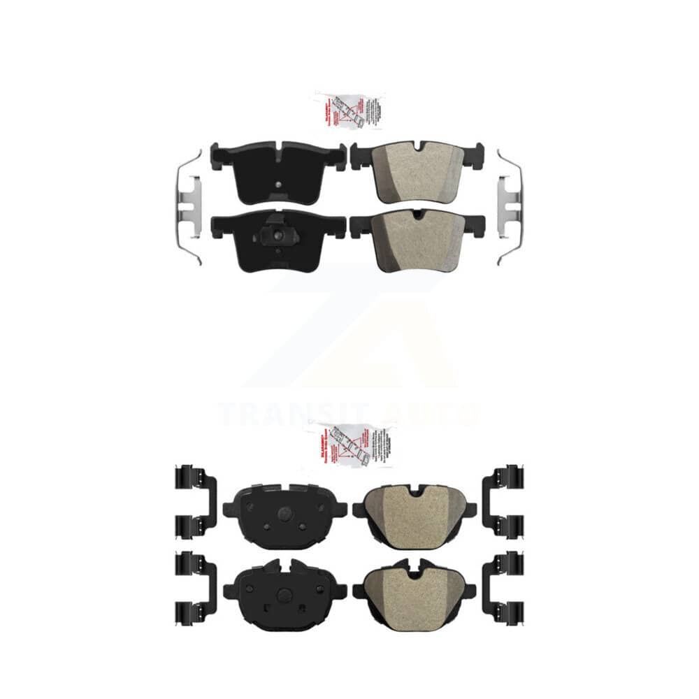 AmeriBRAKES - KNF-101200 - Front and Rear Disc Brake Pad Kits