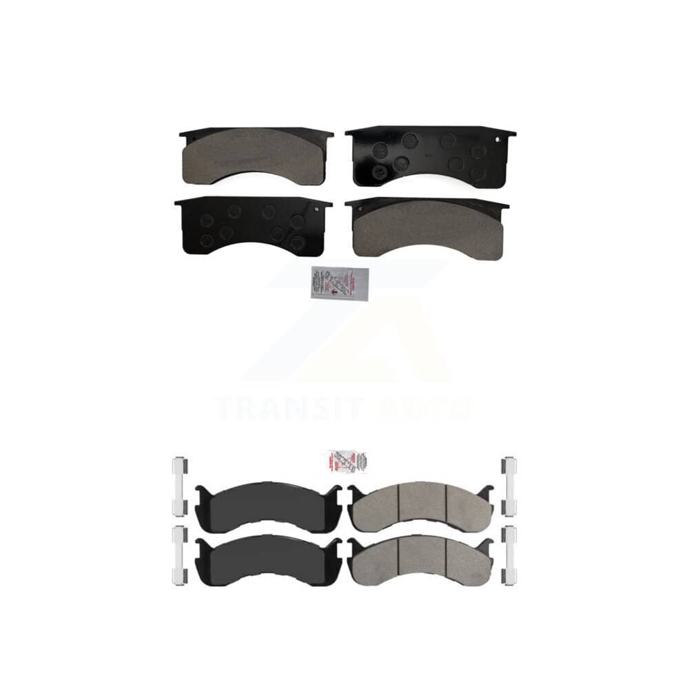 AmeriBRAKES - KNF-101578 - Front and Rear Disc Brake Pad Kits