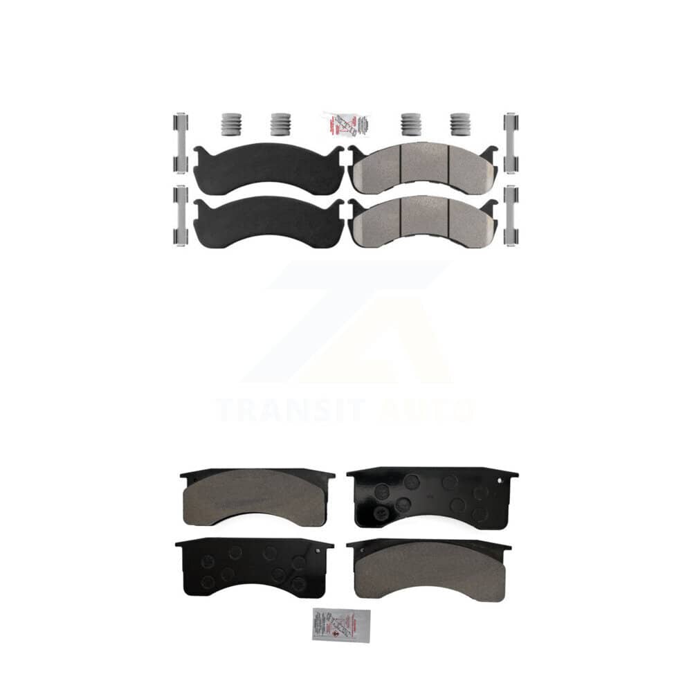 AmeriBRAKES - KNF-101581 - Front and Rear Disc Brake Pad Kits