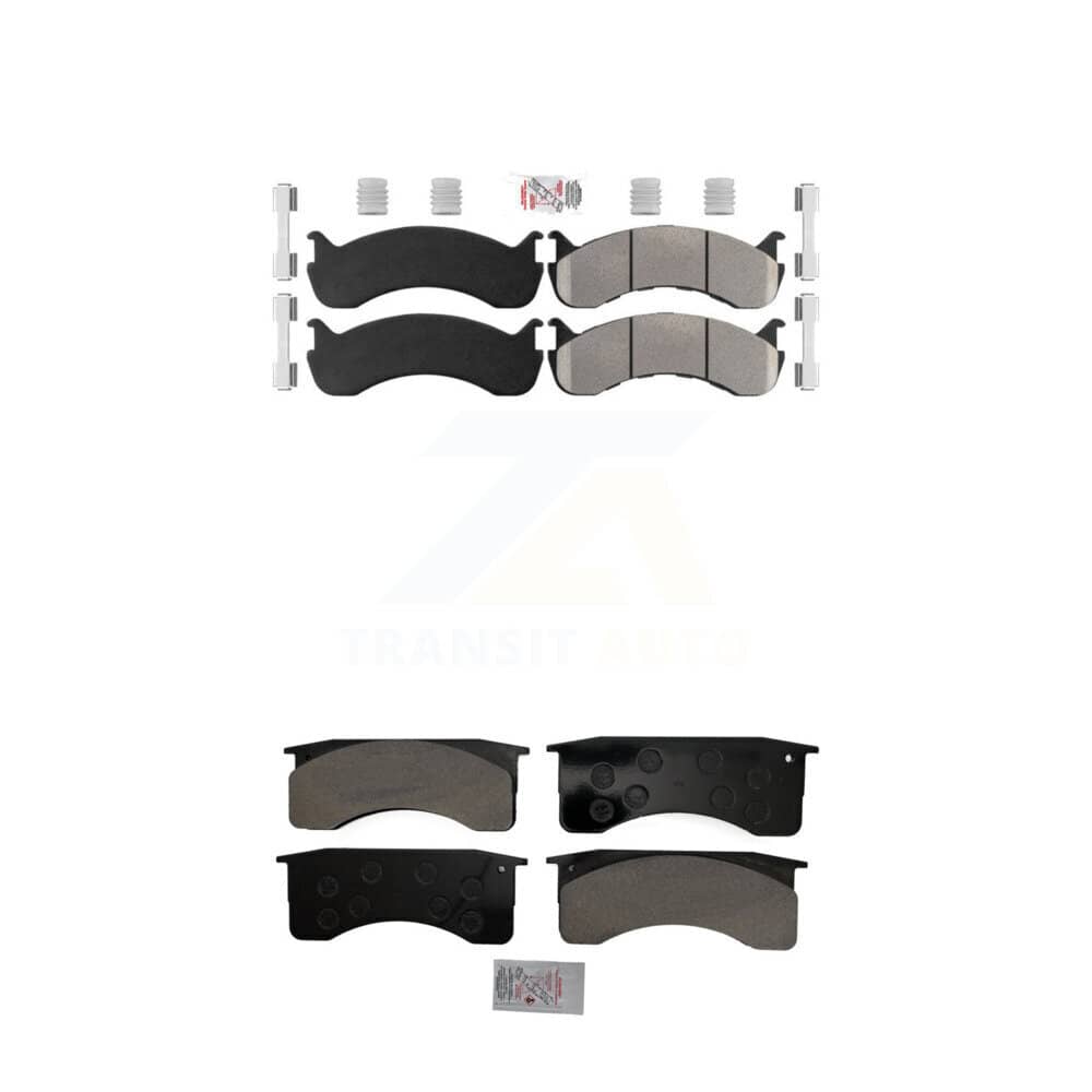AmeriBRAKES - KNF-101583 - Front and Rear Disc Brake Pad Kits