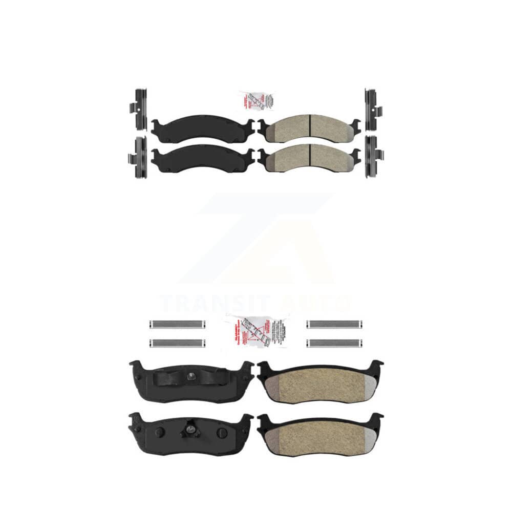 AmeriBRAKES - KNF-101605 - Front and Rear Disc Brake Pad Kits