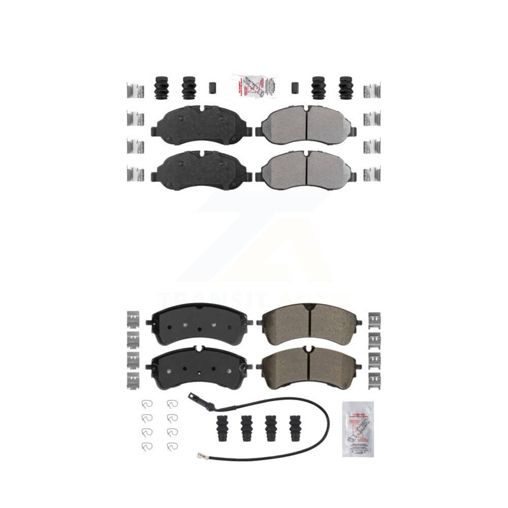 AmeriBRAKES - KNF-101685 - Front and Rear Disc Brake Pad Kits