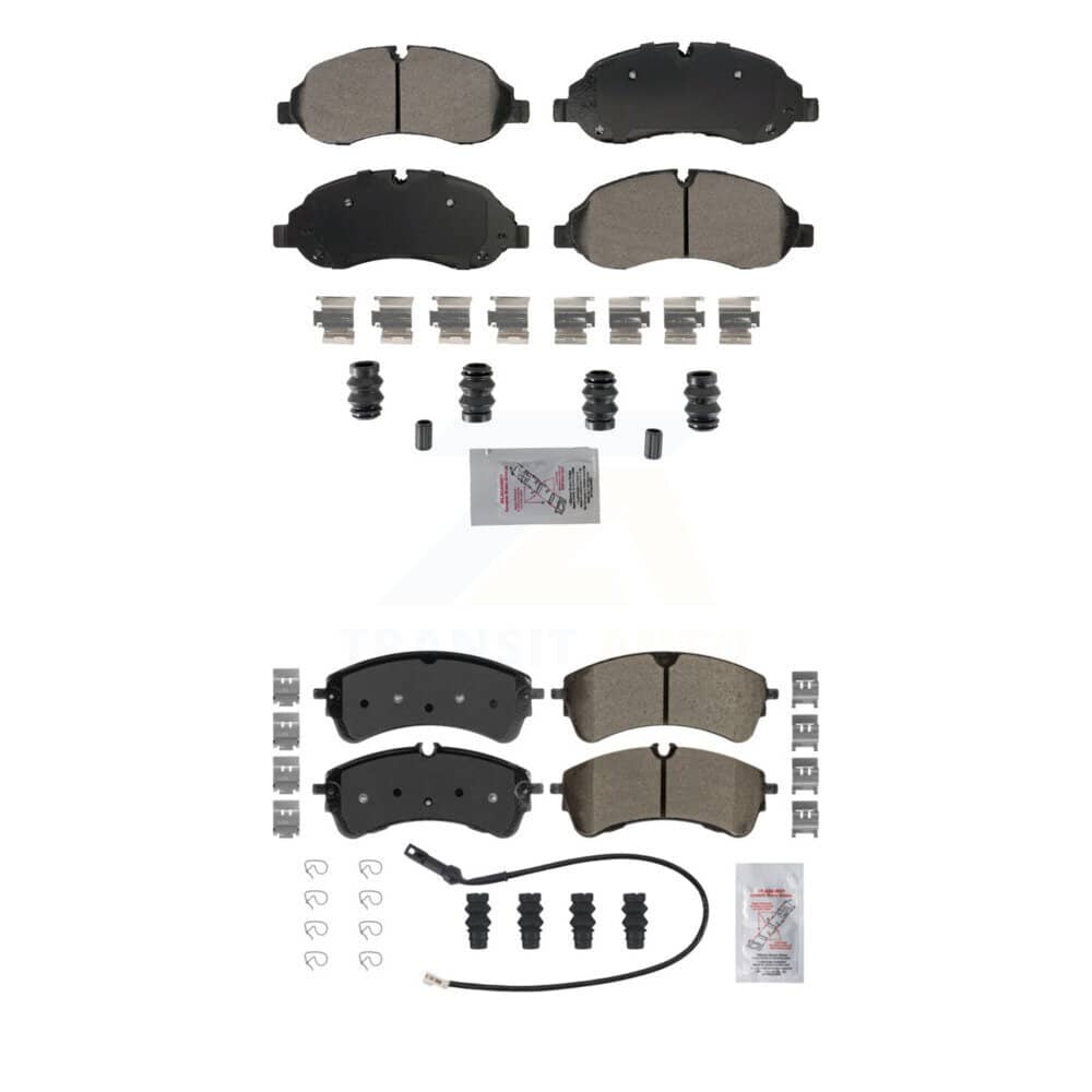 AmeriBRAKES - KNF-101879 - Front and Rear Disc Brake Pad Kits