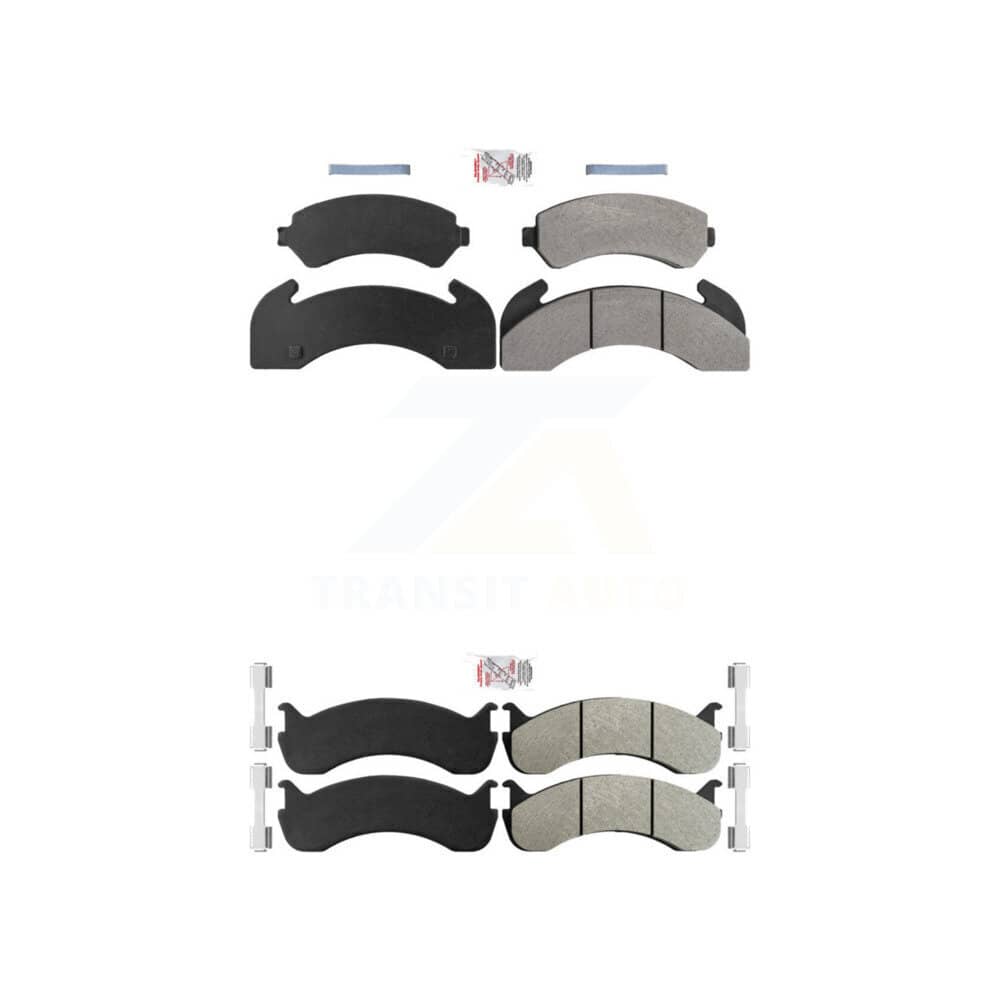 AmeriBRAKES - KNF-101943 - Front and Rear Disc Brake Pad Kits