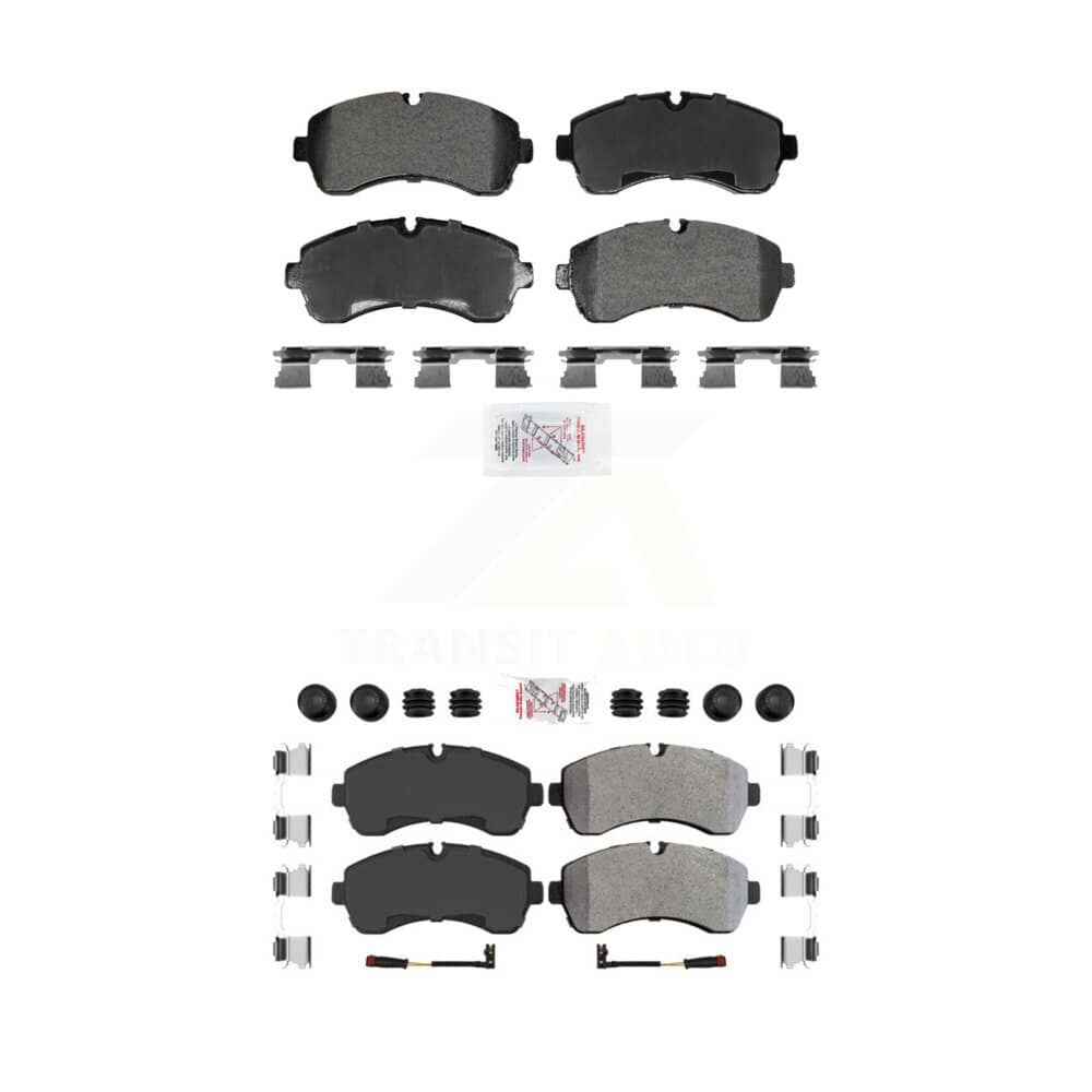 AmeriBRAKES - KNF-101951 - Front and Rear Disc Brake Pad Kits