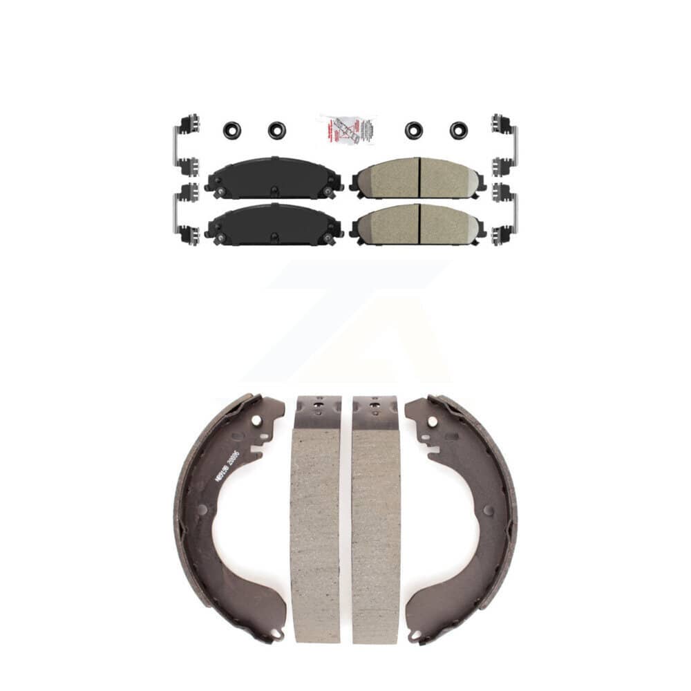 Transit Auto - KNN-100022 - Front and Rear Disc Brake Pad Kits