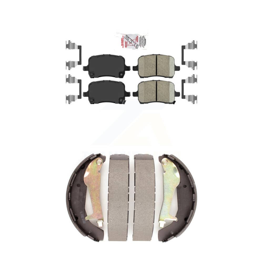 Transit Auto - KNN-100035 - Front and Rear Disc Brake Pad Kits