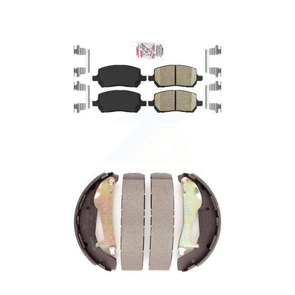 Transit Auto - KNN-100037 - Front and Rear Disc Brake Pad Kits