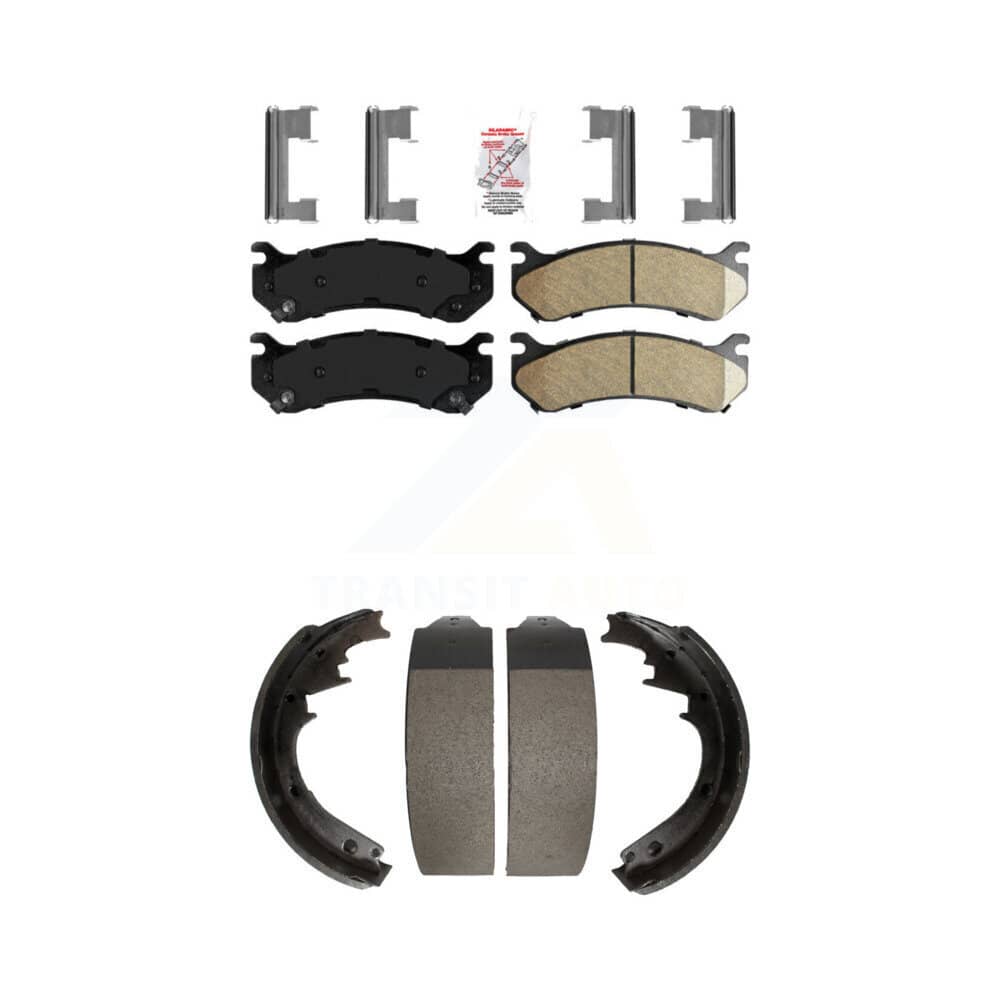Transit Auto - KNN-100086 - Front and Rear Disc Brake Pad Kits