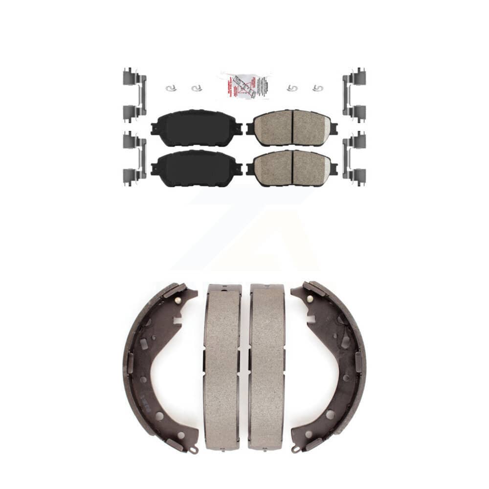 Transit Auto - KNN-100093 - Front and Rear Disc Brake Pad Kits