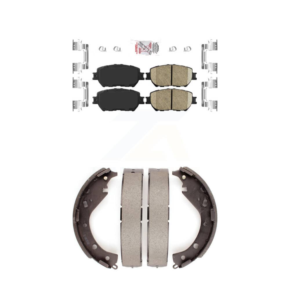 Transit Auto - KNN-100095 - Front and Rear Disc Brake Pad Kits