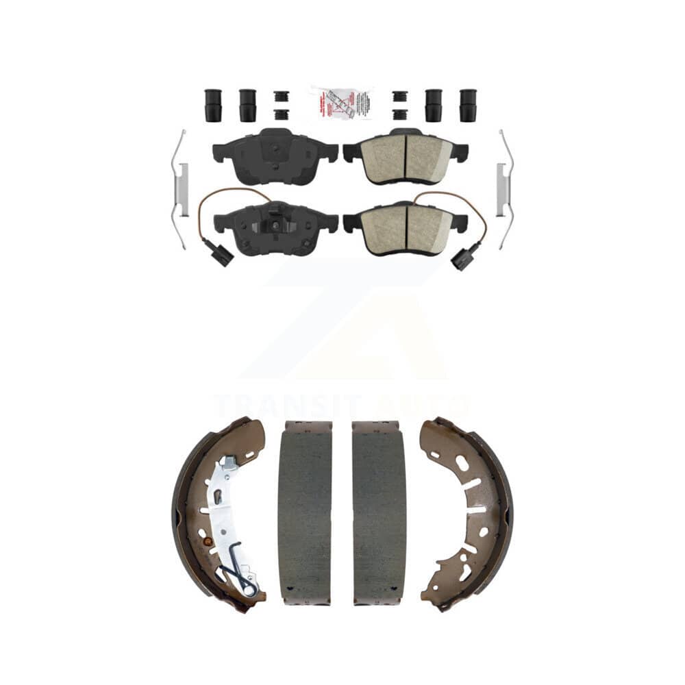 Transit Auto - KNN-100108 - Front and Rear Disc Brake Pad Kits