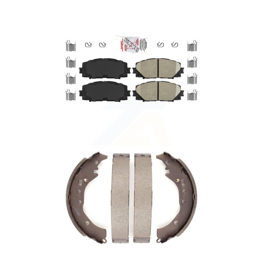 Transit Auto - KNN-100141 - Front and Rear Disc Brake Pad Kits