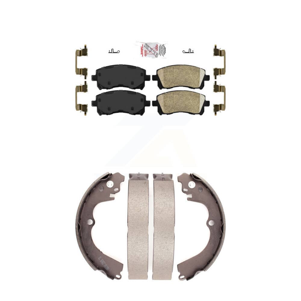 Transit Auto - KNN-100152 - Front and Rear Disc Brake Pad Kits