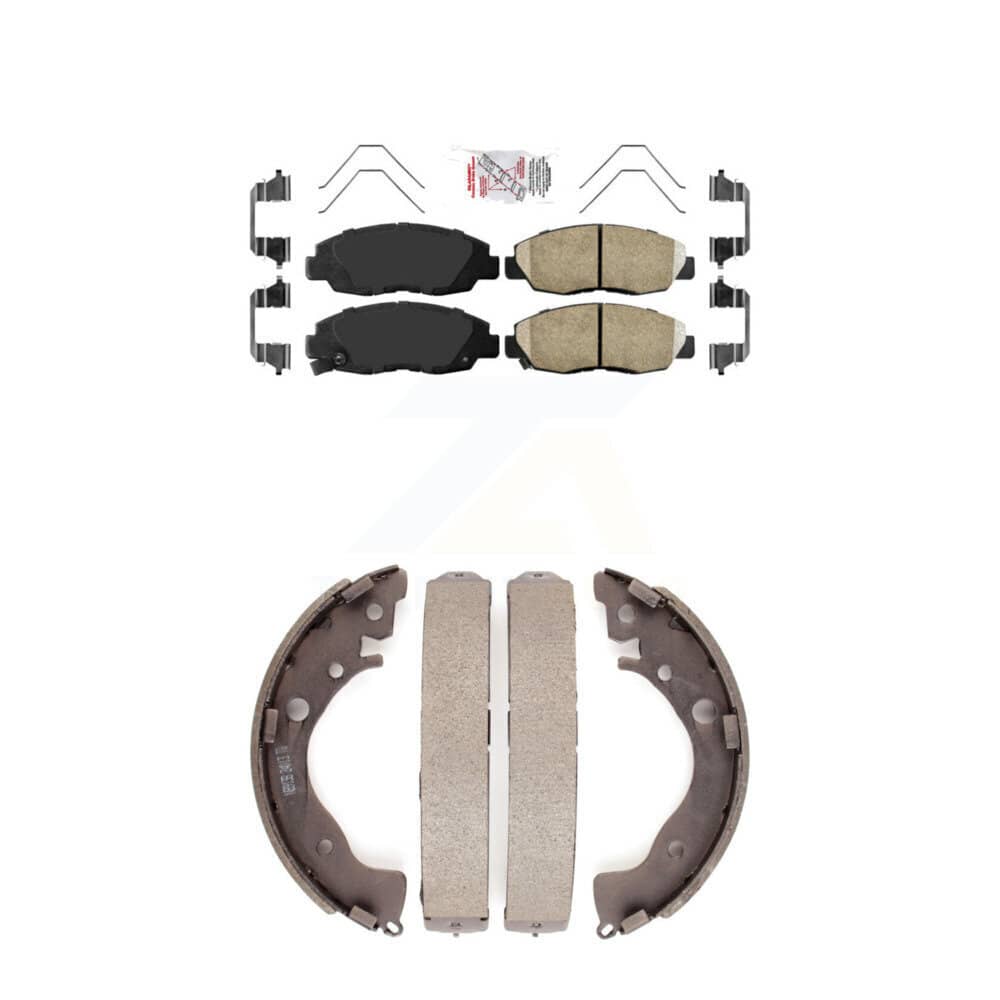 Transit Auto - KNN-100154 - Front and Rear Disc Brake Pad Kits