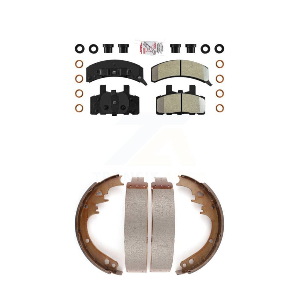 Transit Auto - KNN-100176 - Front and Rear Disc Brake Pad Kits