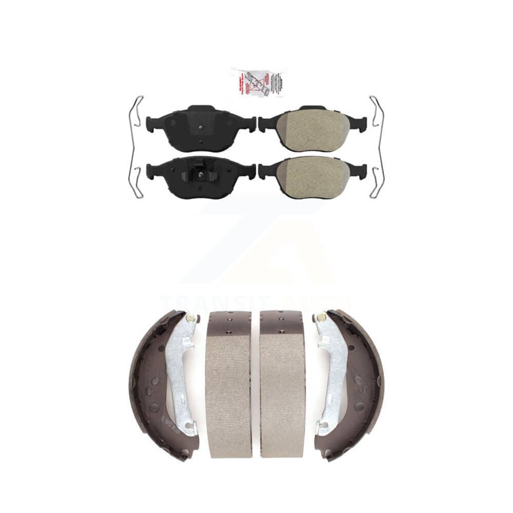 Transit Auto - KNN-100215 - Front and Rear Disc Brake Pad Kits