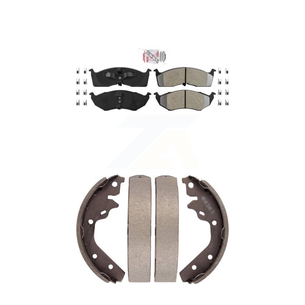 Transit Auto - KNN-100257 - Front and Rear Disc Brake Pad Kits