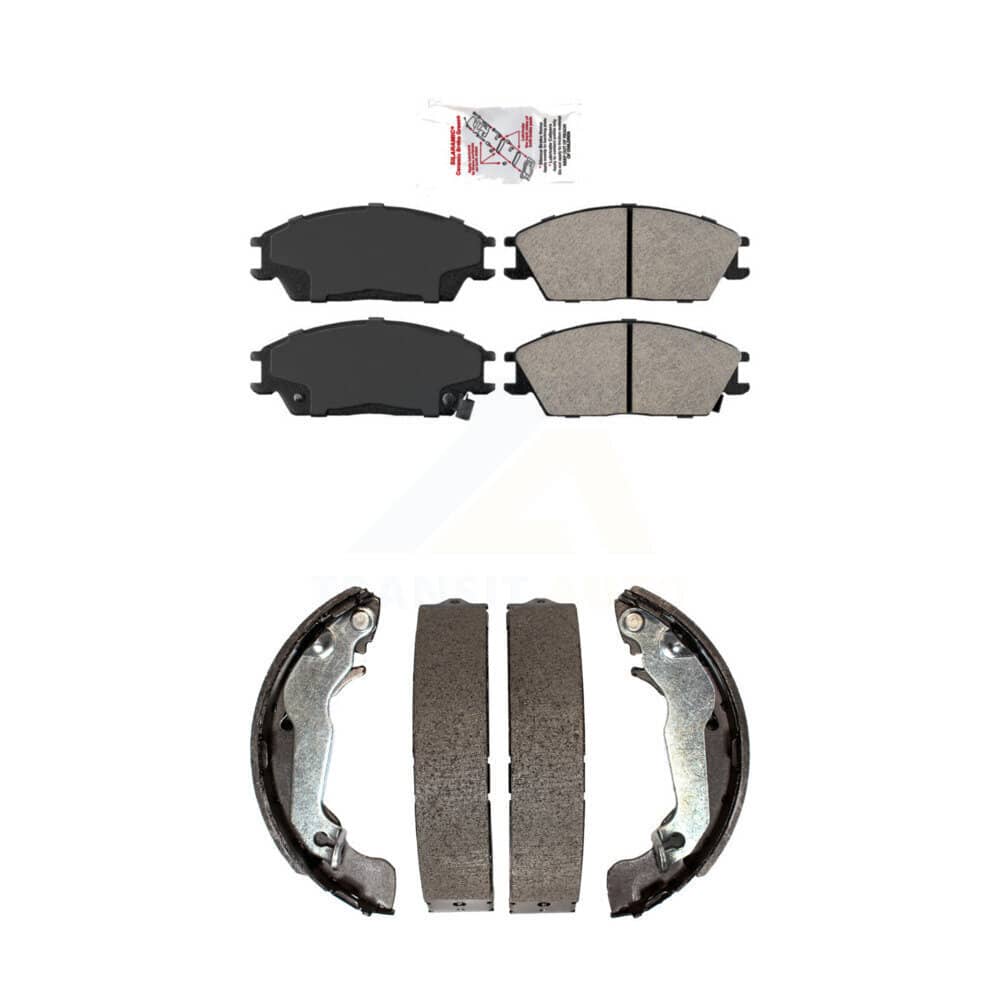Transit Auto - KNN-100294 - Front and Rear Disc Brake Pad Kits