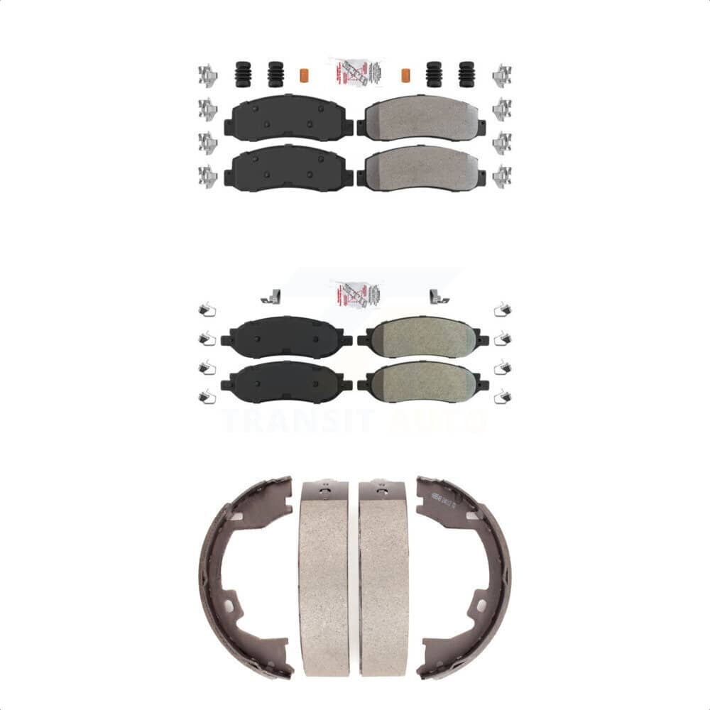 Transit Auto - KNN-100358 - Front and Rear Disc Brake Pad Kits